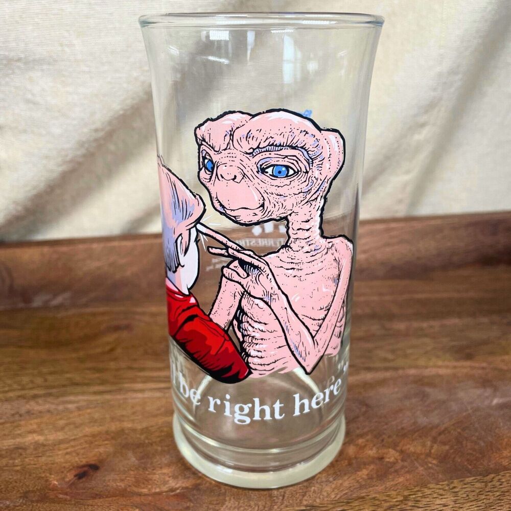 Vintage ET Collector Glass Pizza Hut Special Edition Glass